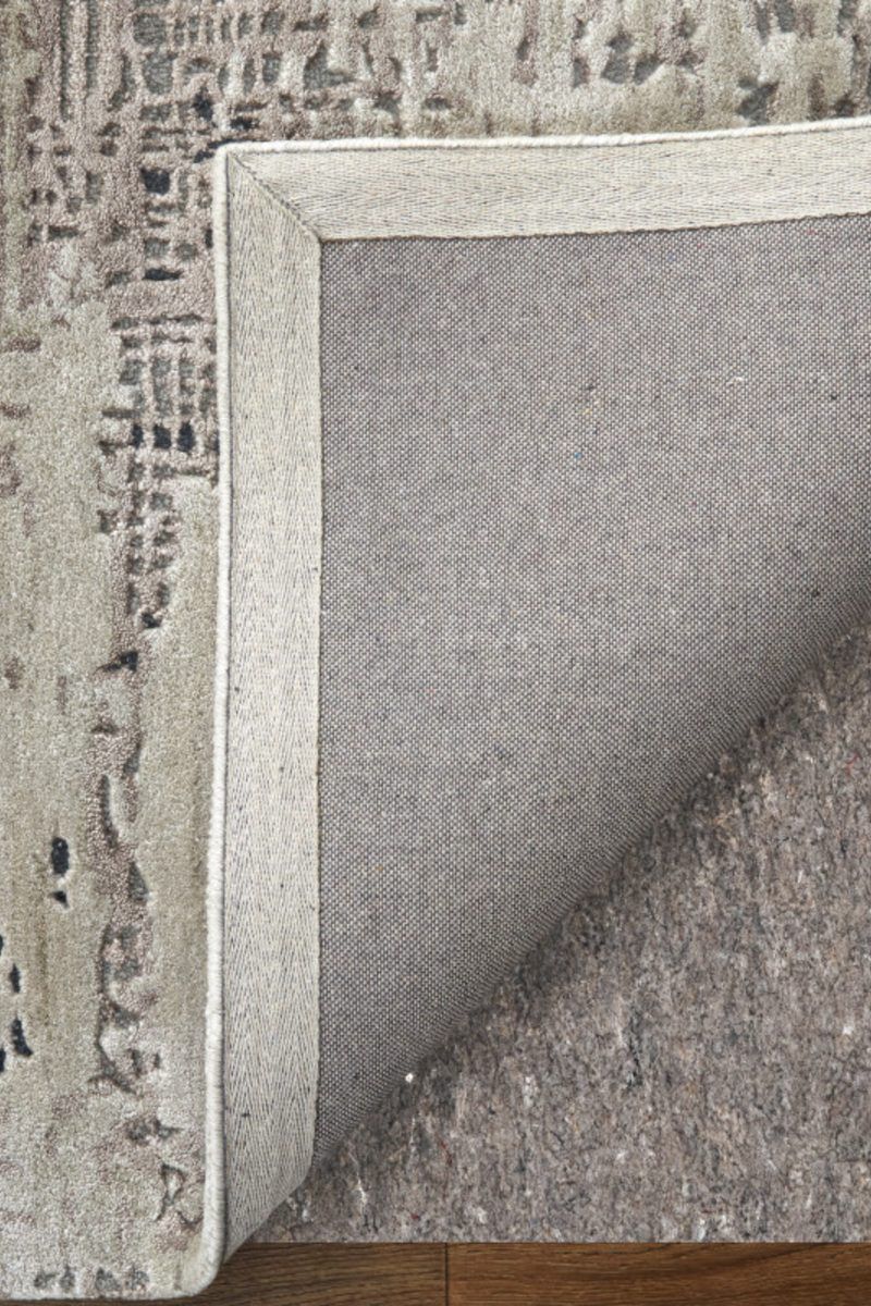 Zarah 8917F Gray/Taupe/Blue 9' x 12' Rug image number 4