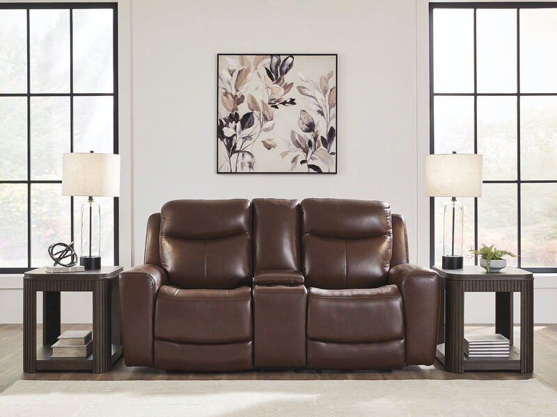 Momentum Moves Power Reclining Loveseat with Console image number 1