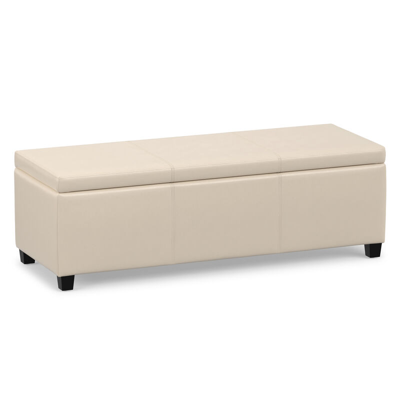 Simpli Home Avalon Storage Ottoman Bench image number 0