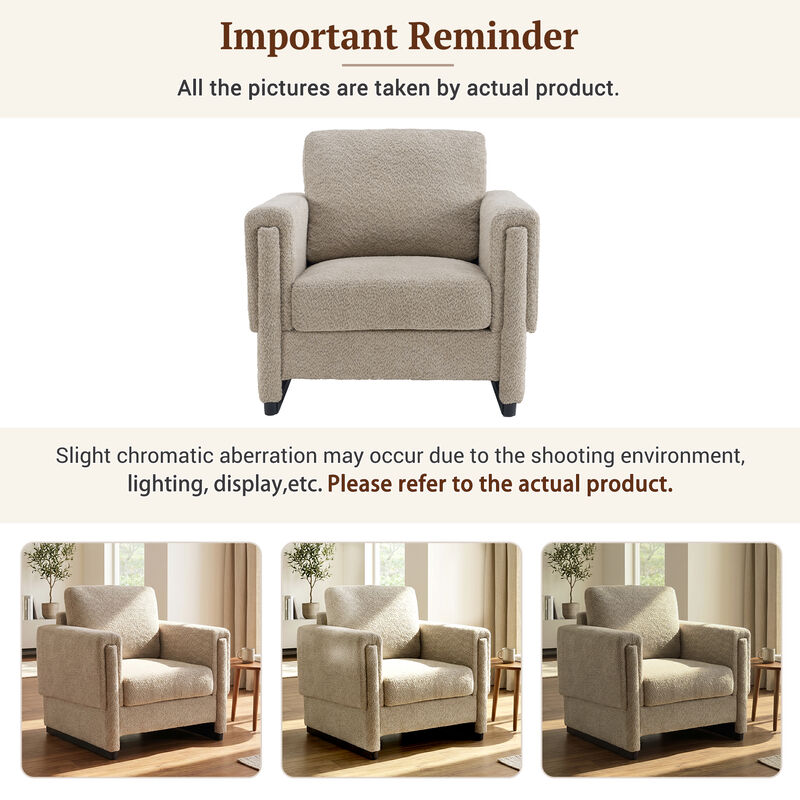Laxrut Upholstered Accent Armchair image number 6
