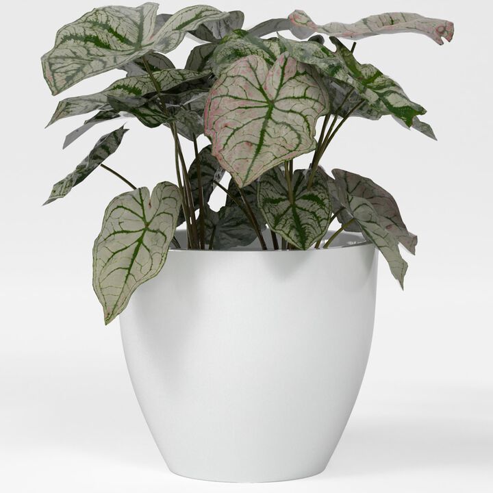 Greenline Fiberglass Lucy Medium Indoor/Outdoor Round Planter.