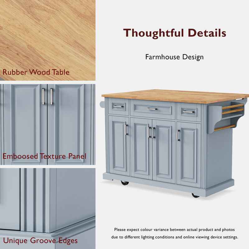 Wopseg Kitchen Bar Cart image number 3