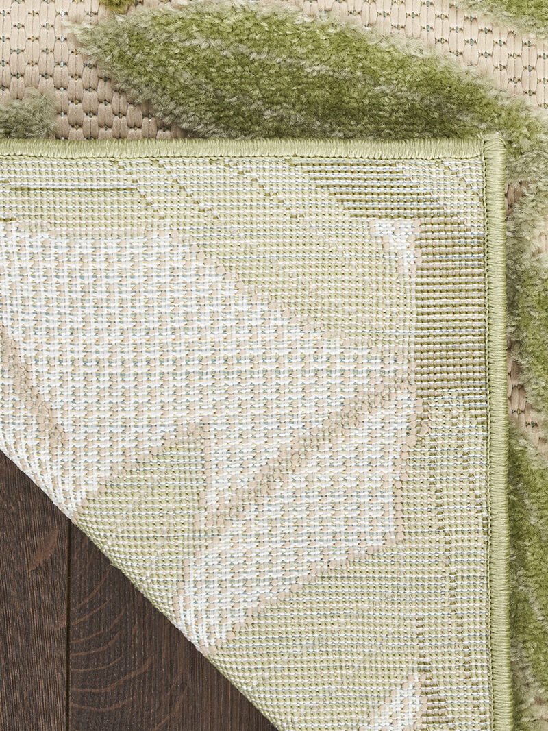 Aloha ALH18 Ivory/Green 10' x 14' Rug