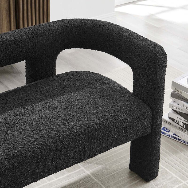 Modway Kayla Boucle Upholstered Loveseat image number 8