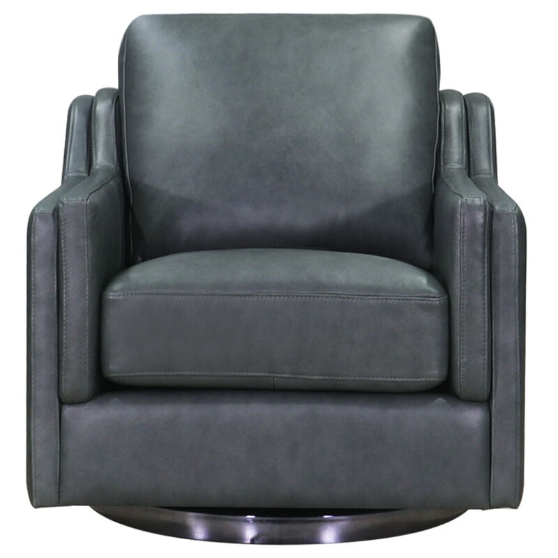 Bella Swivel Leather Chair