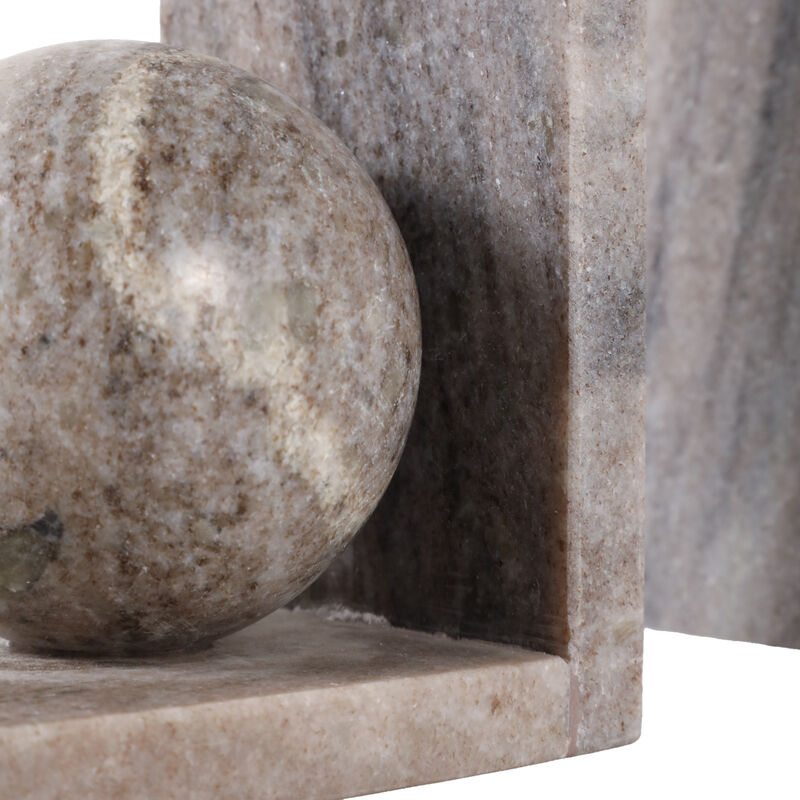 Set of 2 Morchana Ball Bookends image number 3