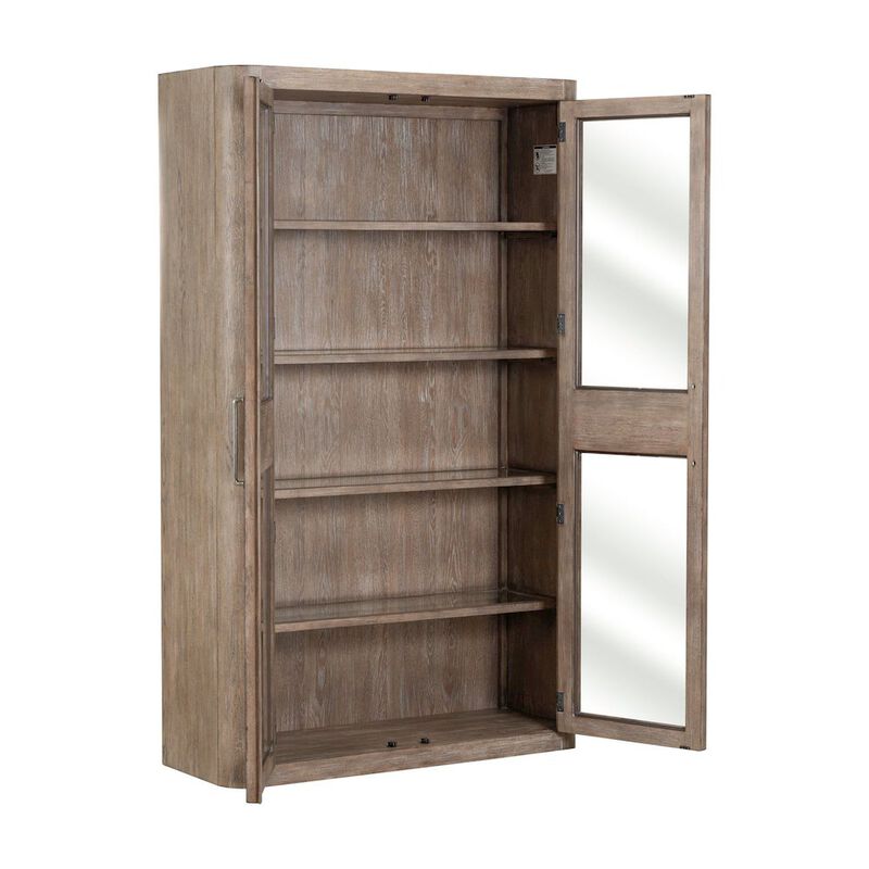 Liberty Furniture South Bend 2 Piece Bunching Cabinet Set for Dining Room Storage - Burnished Clay image number 5
