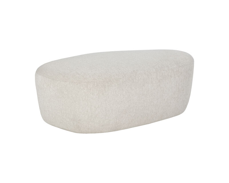 Soraya Cream Ottoman