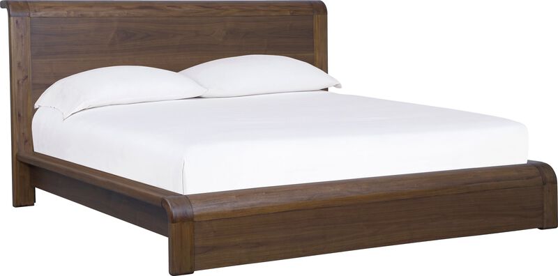 Totes Platform Bed in English Walnut
