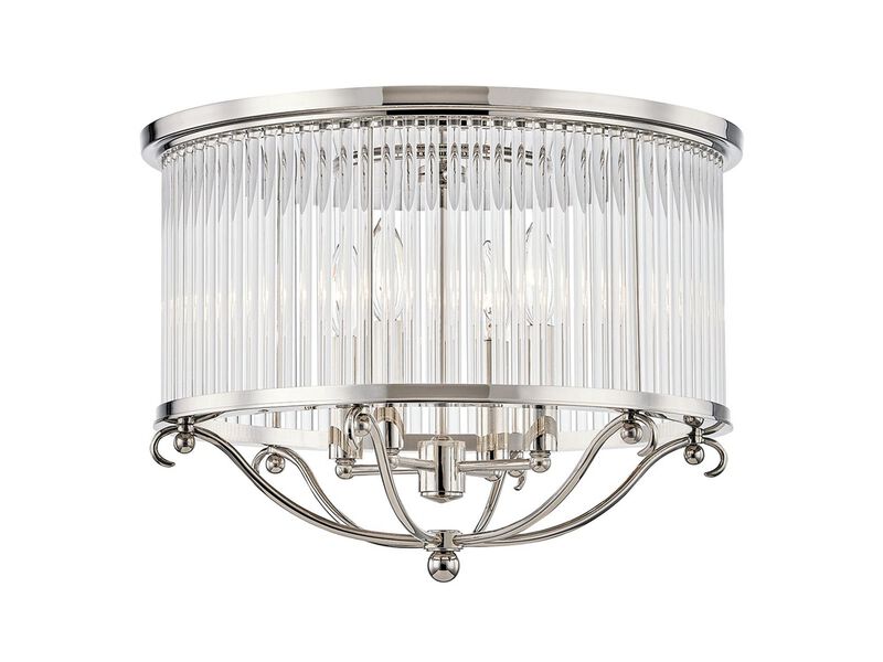 Glass No.1 Semi Flush Mount Light image number 0