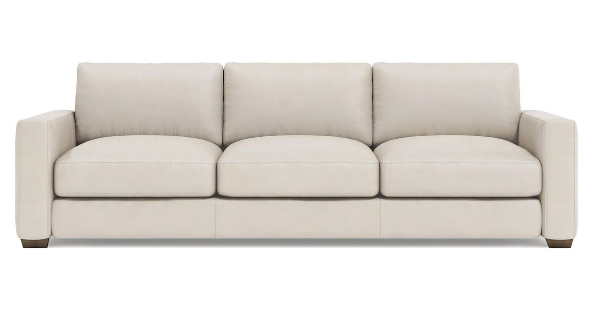 Dawkins Leather Sofa