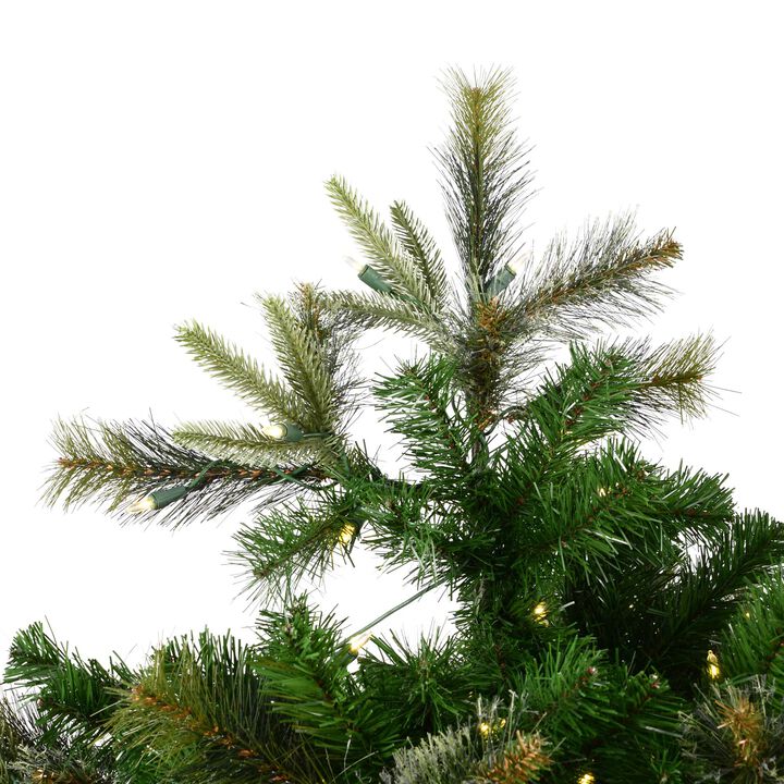 Vickerman 55' Cashmere Pine Artificial Christmas Tree with 350 Warm White LED Lights, A118256LED