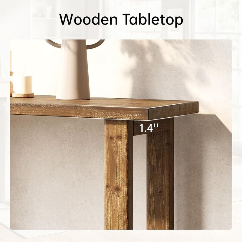 Tribesigns Farmhouse Console Table image number 5