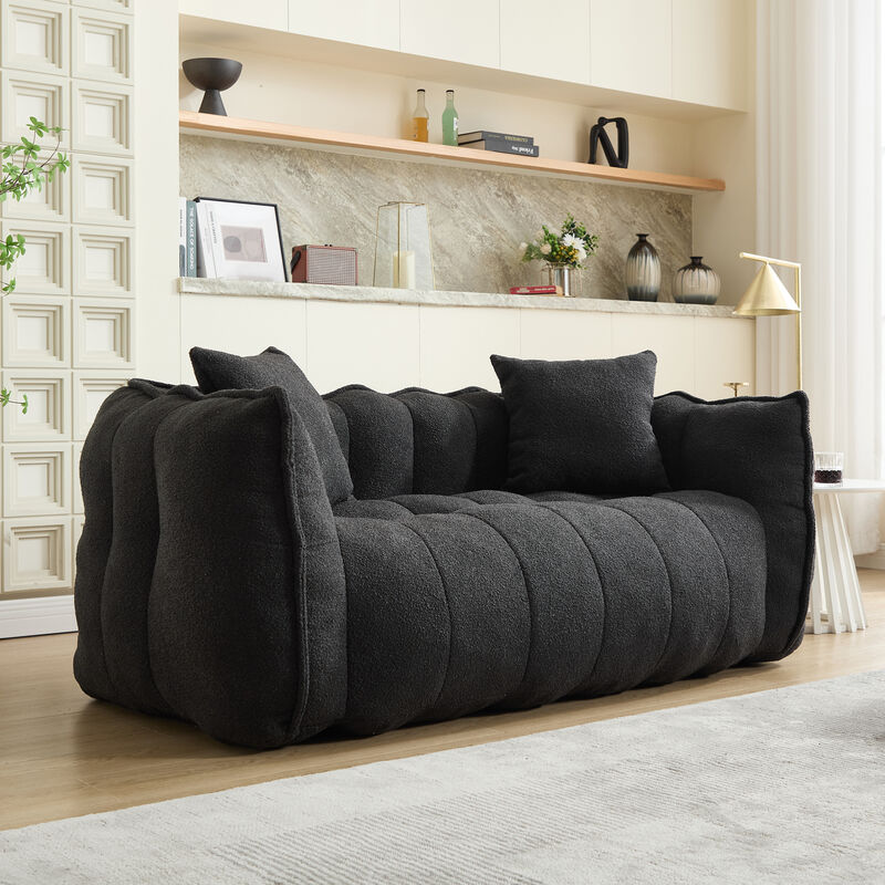 Large Square Beanbag Chair image number 6
