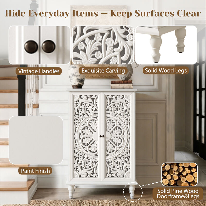 Zuggo 47" Tall Accent Cabinet image number 7