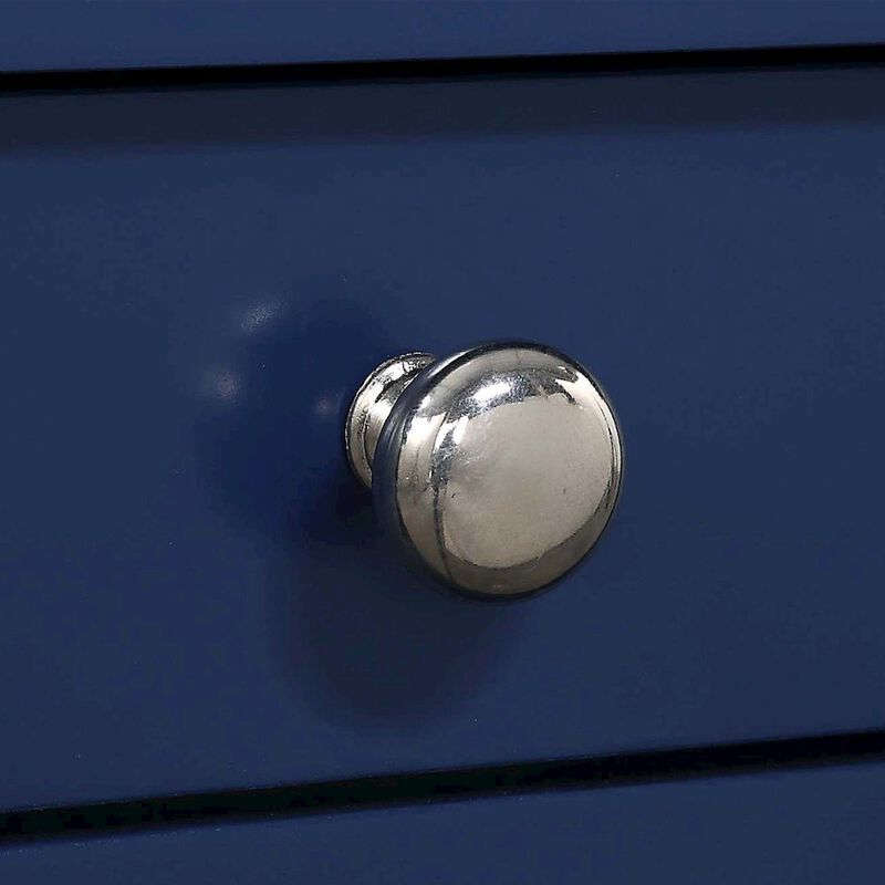 Convenience Concepts American Heritage 1 Drawer Chairside End Table with Shelves