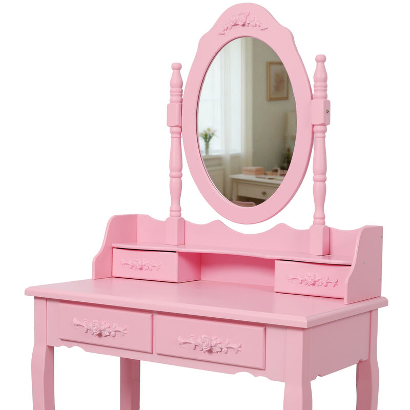 Zonglu Vanity Desk Set image number 5