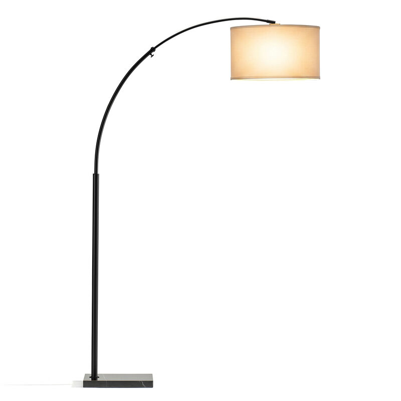 Logan Black LED Floor Lamp image number 0