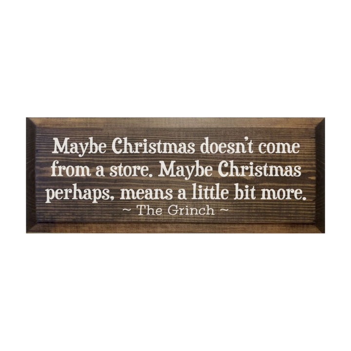Festive Holiday Quote Wood Sign Christmas Home Wall Decoration