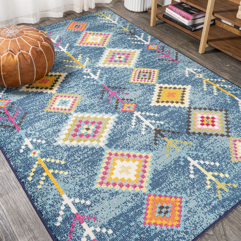 Tribal Love Geometric Area Rug