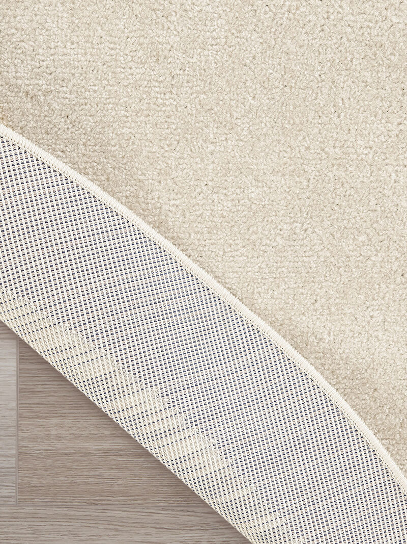 Nourison Essentials NRE02 Ivory/Gold 8' x Round Rug image number 4