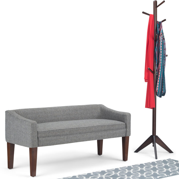 Simpli Home Parris Upholstered Bench
