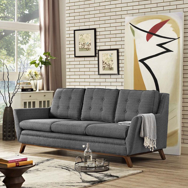 Beguile Upholstered Fabric Sofa image number 1