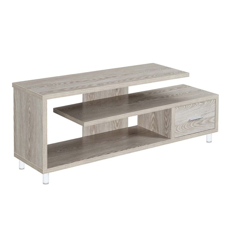 Convience Concept, Inc. Seal II 1 Drawer TV Stand with Shelves for TVs up to 65 Inches