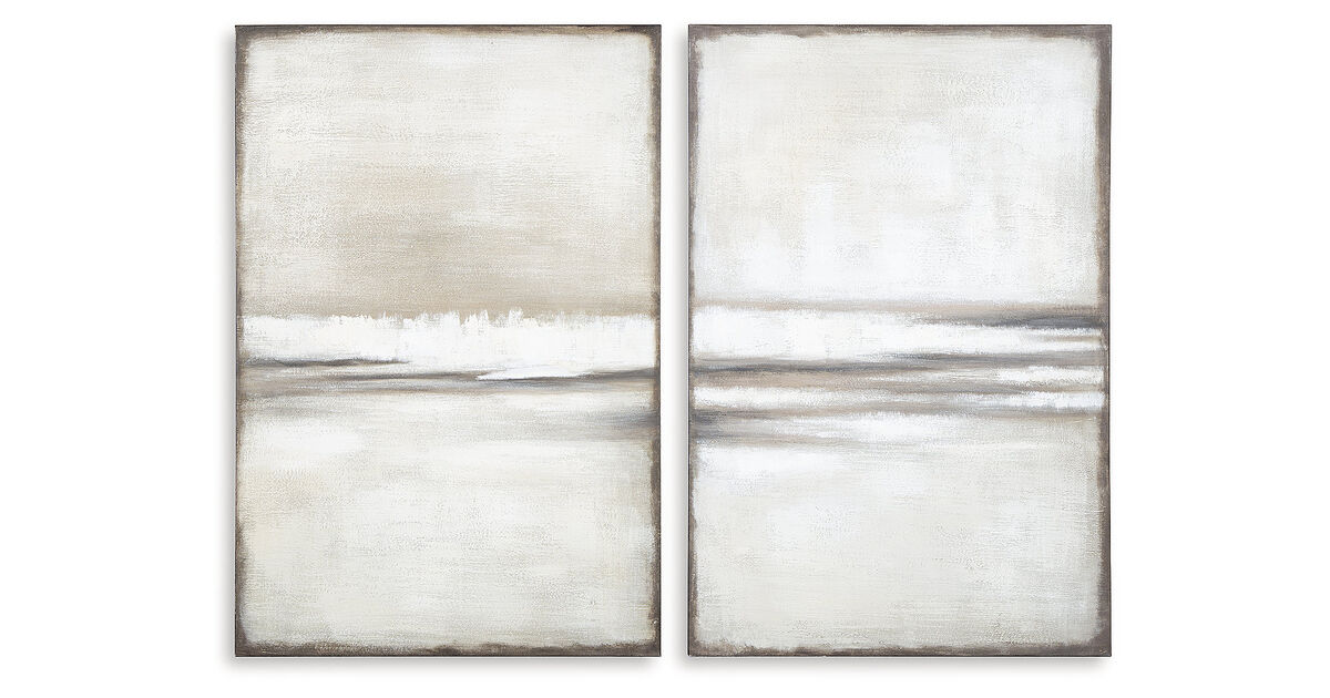 Brockdunn Abstract Canvas Wall Art (Set of 2)