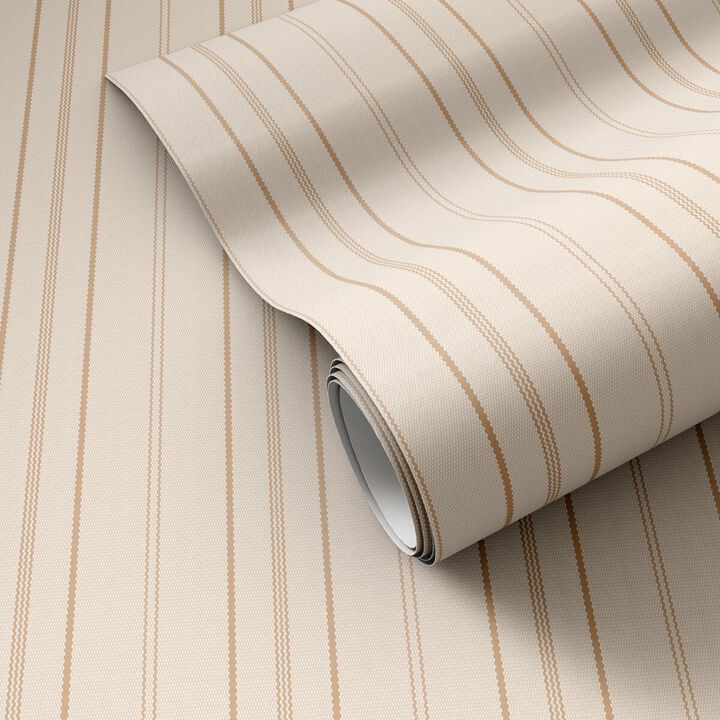 Stripe Wallpaper by Getty Images - Stripe Tan II