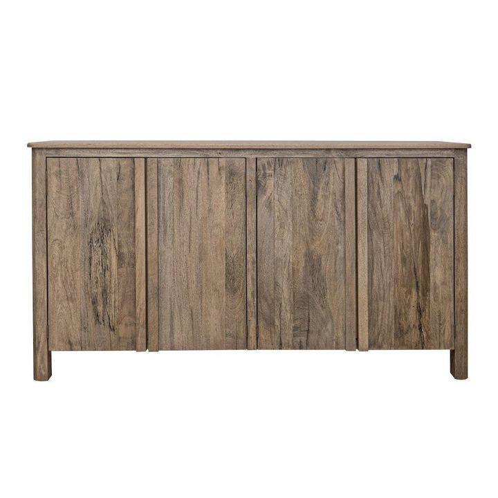 Crafter and Weavers Lotus Rustic Modern 4 Door Multi Purpose Console