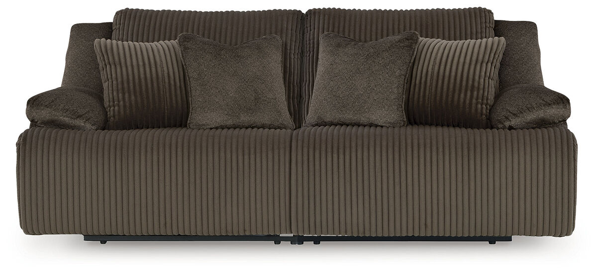 Top Tier 2-Piece Reclining Sectional Loveseat