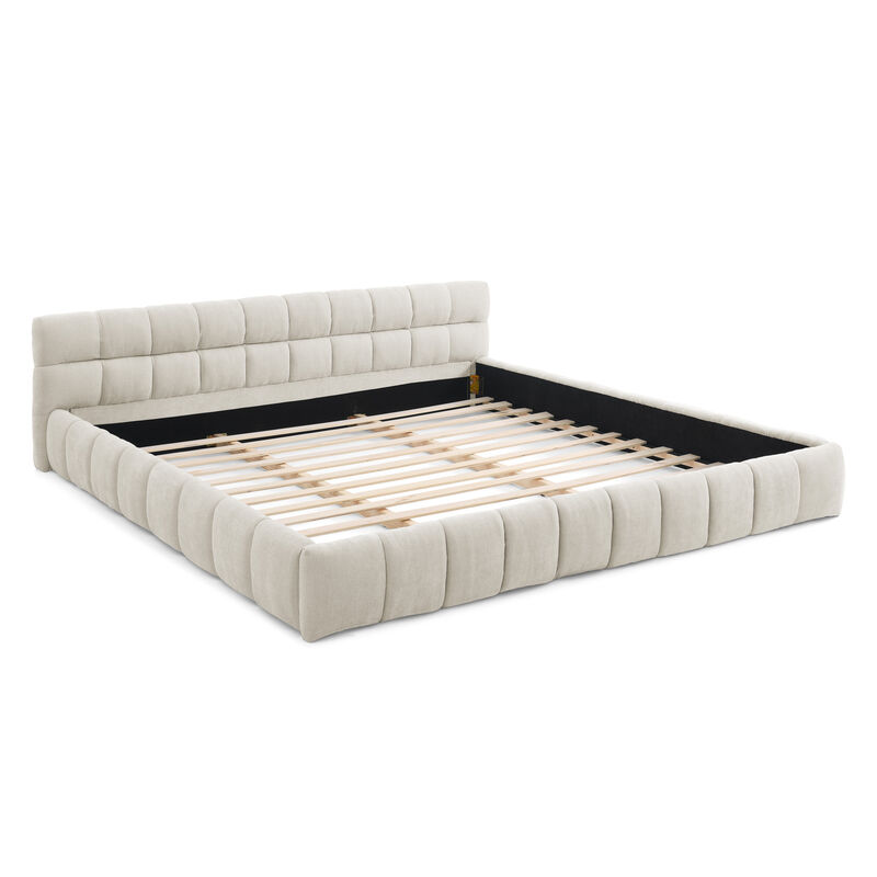 Sarfum Upholstered Bed Frame image number 0