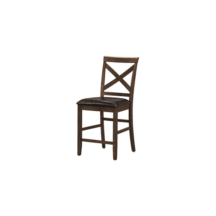 Dining Chair, 44" Height, Set Of 2, Side, Upholstered