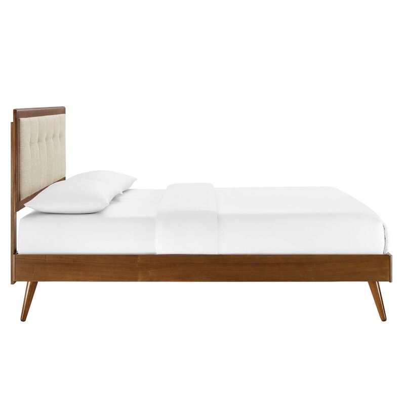 Modway - Willow Full Wood Platform Bed with Splayed Legs image number 3