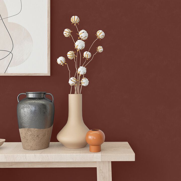 Terra Plaster Effect Red Wallpaper 90819