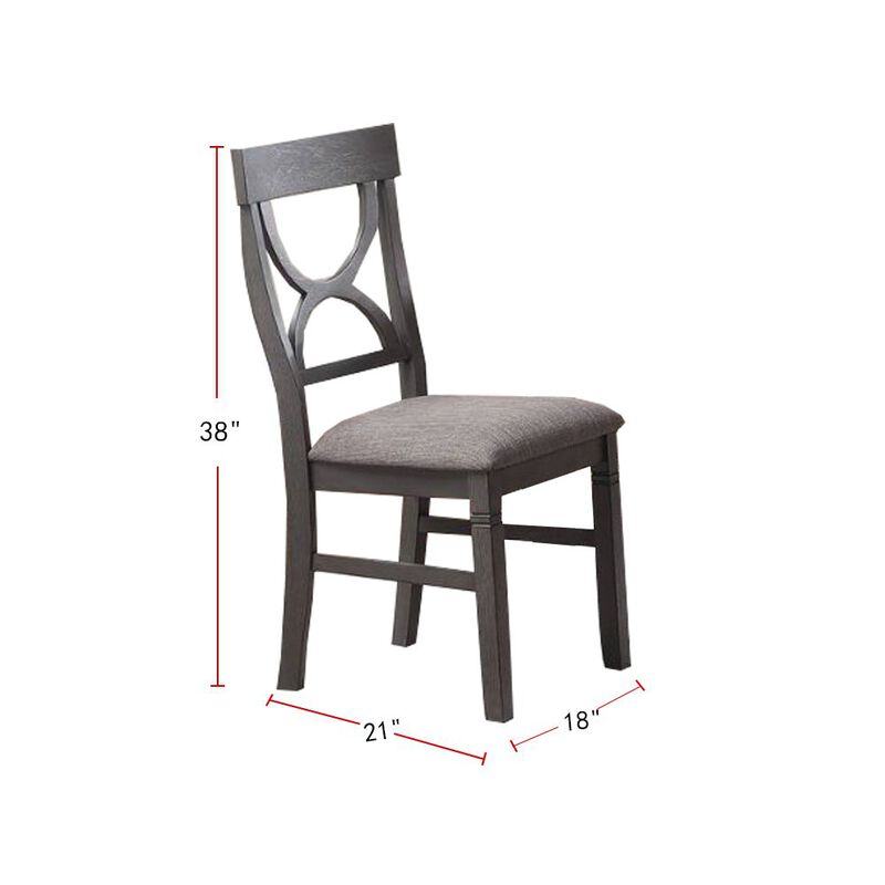 Simple Relax 6 Piece Wood Dining Set image number 2