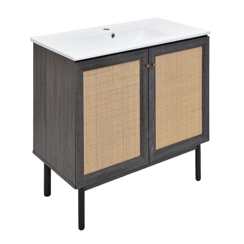 Classe 36" Freestanding Bathroom Vanity with Sink Top image number 7