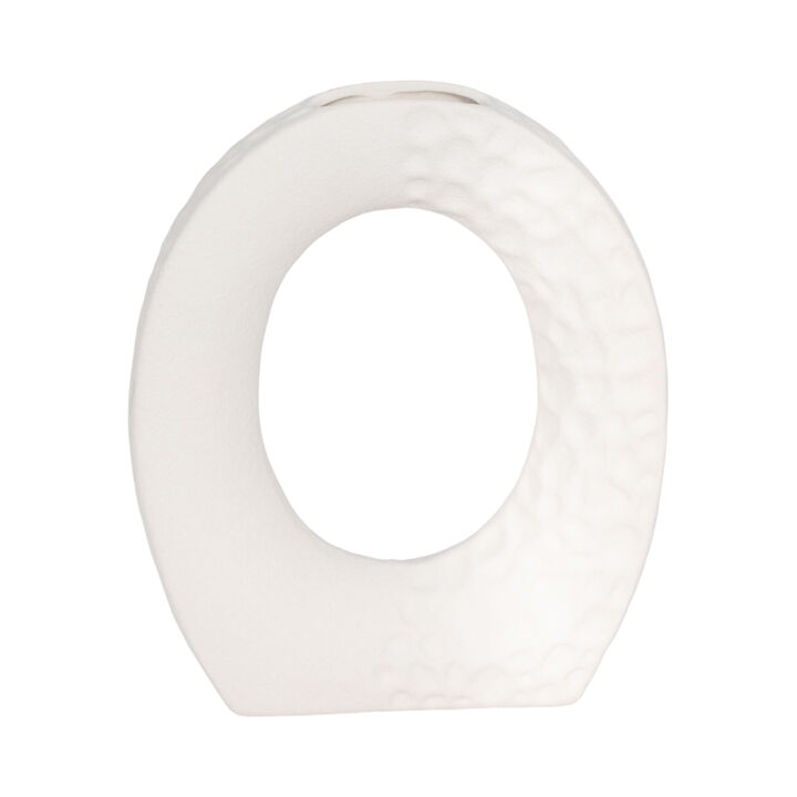 DILLONVIEW WHITE VASE 10 (IN)