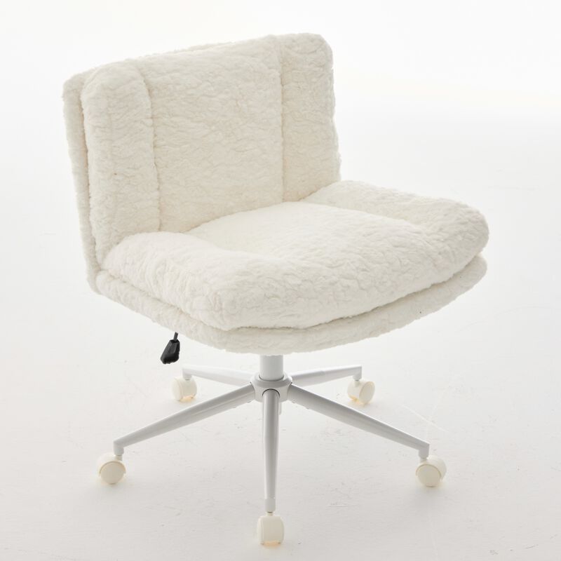 GOODSILO Spacious Ergonomic Swivel Office Chair with Double Cushion Comfort image number 4