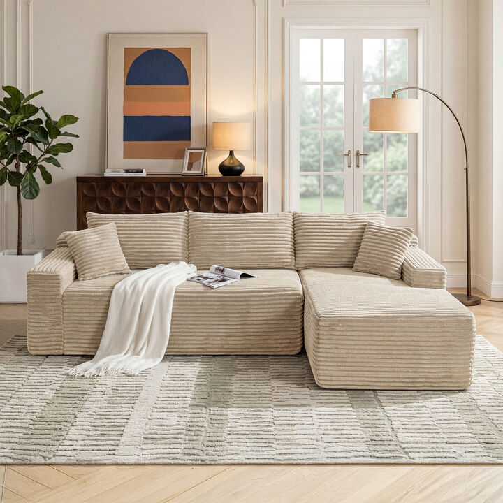 Zekrig 106.3" Cloud Modular Sectional