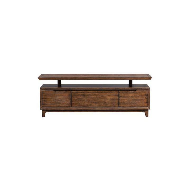 Liberty Furniture Ventura Blvd TV Console in Bronze Spice