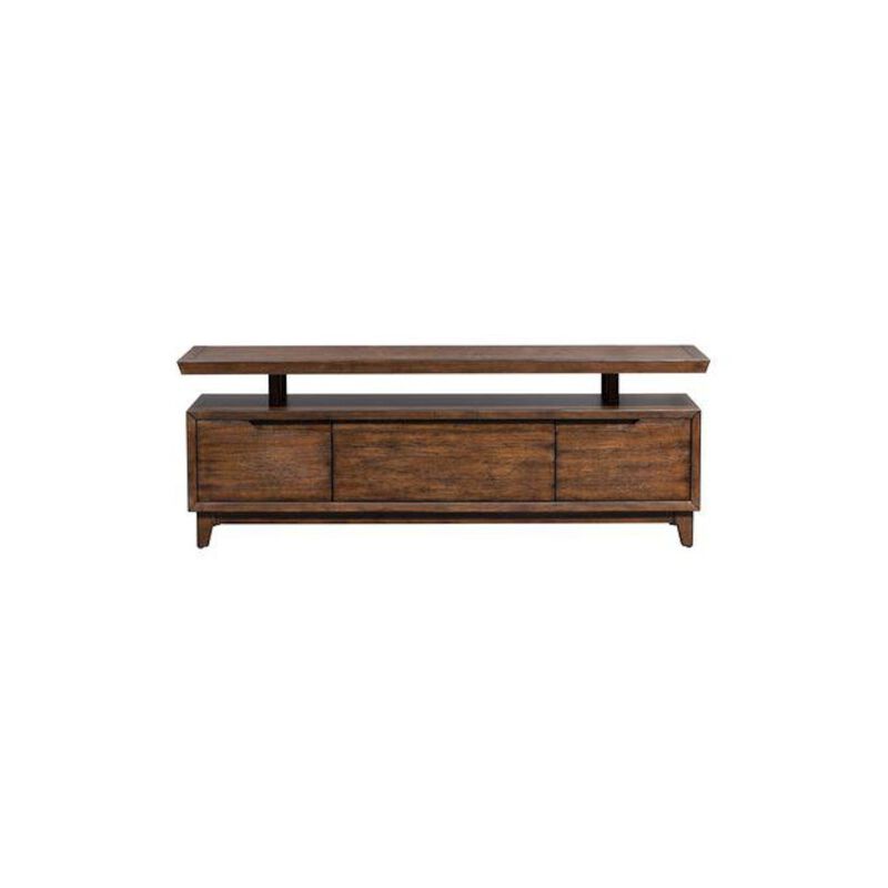 Liberty Furniture Ventura Blvd TV Console in Bronze Spice image number 1