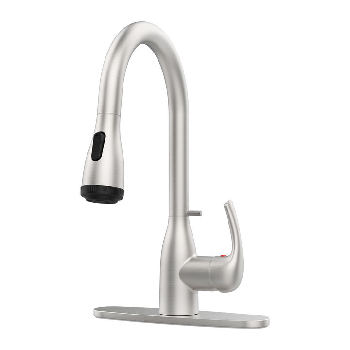 Modern Kitchen Faucet &ndash; Sleek, Durable Design with High-Arc Spout for Easy Use