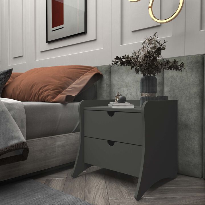 Coney Gray Nightstand
