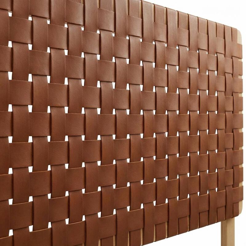 Vegan Leather King Headboard with Durable Frame and Stylish Design image number 4
