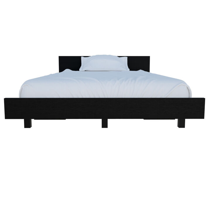 Streamdale Twin Bed Base Cervants, Bedroom, Black