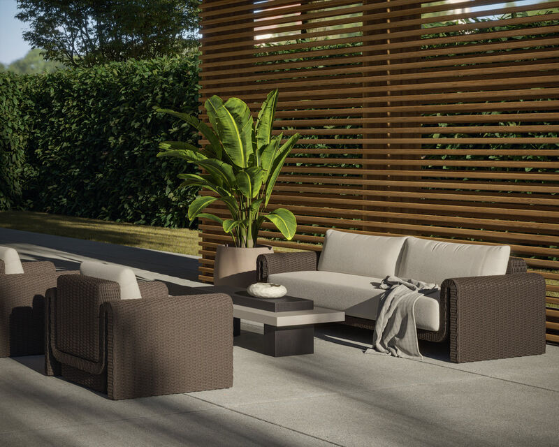 Tibi Grey Armchair image number 3