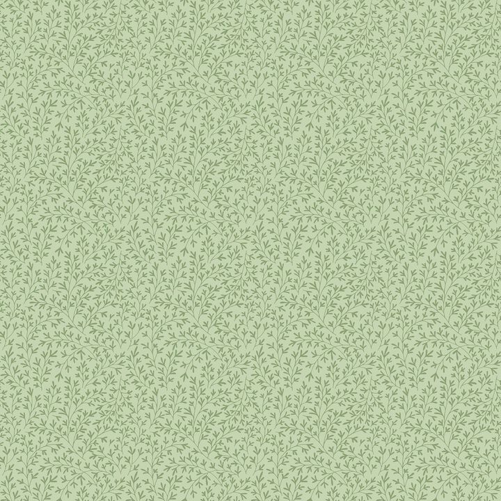 Cottage Chic Allover Edra Green Wallpaper 84049