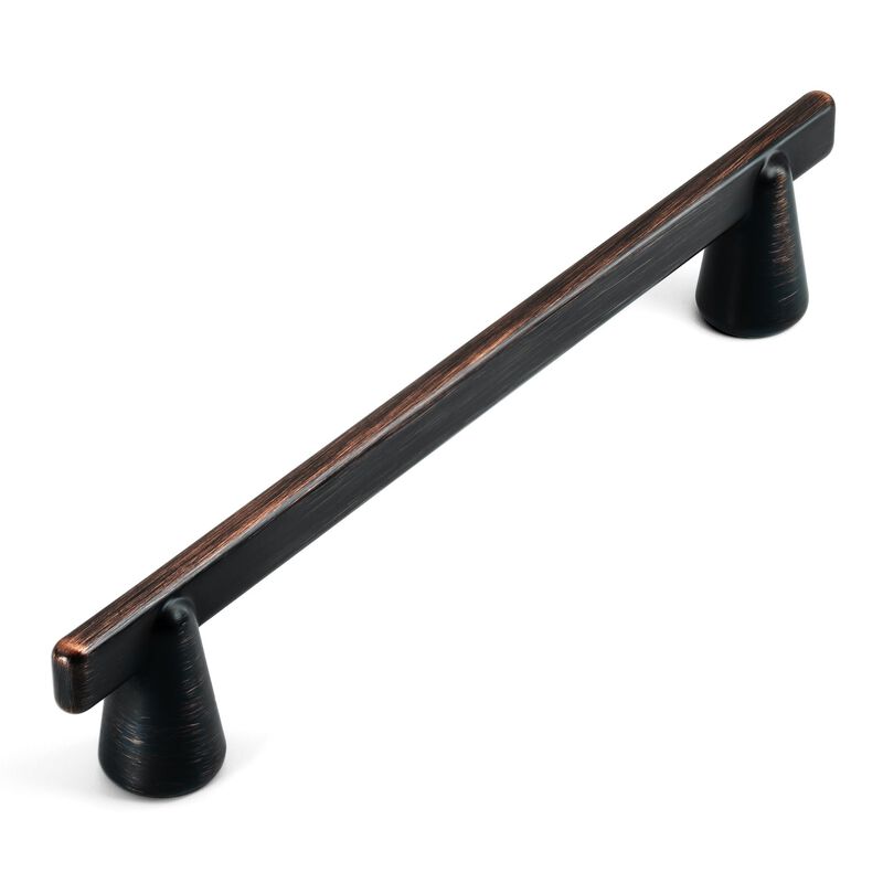 Hestia Hardware 10 Pack 5 Inch Cone Shape Modern Cabinet Bar Pull image number 0